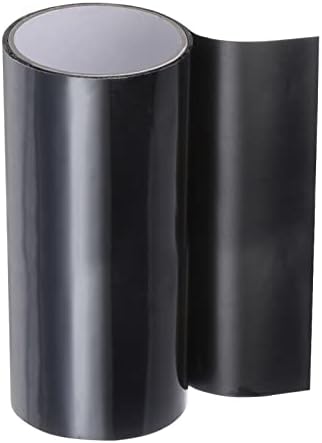 HARFINGTON Waterproof Patch Seal Tape 8" x5' Leak Repair Tape for Plastic Bucket/Basin Hoses Duct Pipes, Black
