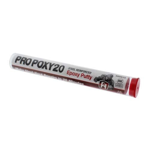 Hercules Pro Poxy 20 4 oz. Epoxy Putty, Dark Gray/Black