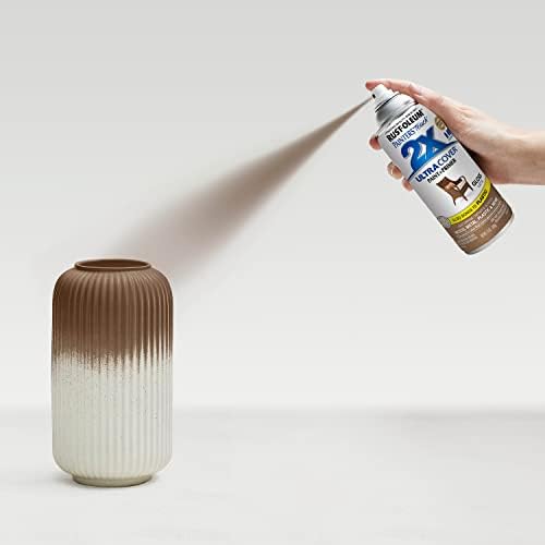 Rust-Oleum Painter's Touch 2X Ultra Cover Spray Paint, Gloss Latte