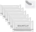 Waterproof Sealant Mastic,Repair Sealing Clay,Quick Mending Mud for Drain Connection,for Holes and Gaps Wall Filler,Air Conditioning Hole Waterproof Seal Putty(6pcs)