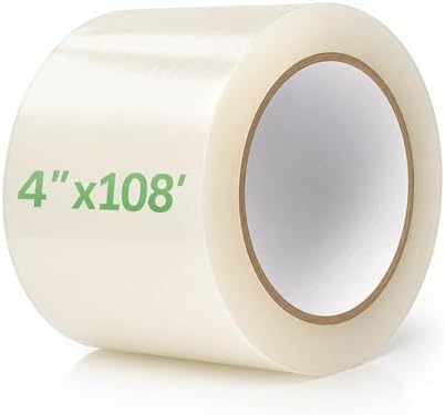 vensovo Greenhouse Covering Plastic Repair Tape - Heavy Duty 4″x108′ Garden Green House Sheeting, Plastic Polyethylene Film Repair Tape