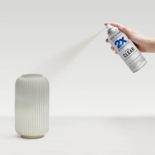 Rust-Oleum Painter's Touch 2X Ultra Cover Spray Paint, Satin Clear
