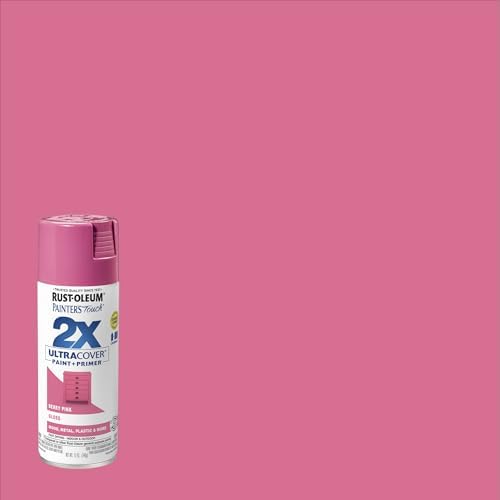 Rust-Oleum Painter's Touch 2X Ultra Cover Spray Paint, Gloss Berry Pink