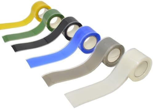 HERCHR Silicone Grip Tape, 590in Kayak Paddle Grip Tape Silicone Water Proof Self Adhesive Wrap Accessories for Canoe Dragon Boat Water Pipes
