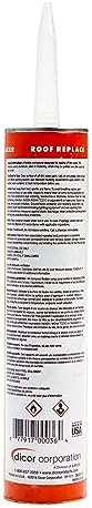 DICOR Corp 501LSD-1 RV Maintenance and Repair (501Lsd-1 Dicor Self Leveling Lap Sealant - Dove Brite White) (Packaging May Vary) (Pack of 2)
