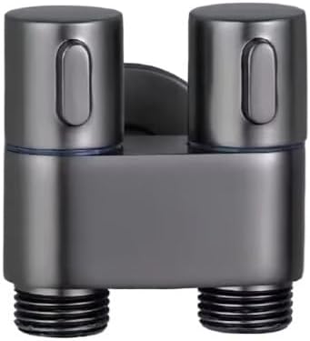 Universal Plumbing Adapter Kit Multi Purpose Bidet Shower Faucet Connector Set With Leakproof Seals Quick Connect Fittings For Toilet Installation And Emergency Repairs(Gray model)