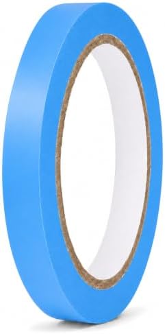 GGR Supplies CVT-536 Light Blue Vinyl Floor Marking Tape, 3/4 x 36 Yards | Dance Floor Tape; Gym Lane Marking; Vehicle and Boat Pinstriping; Write-On Color Coding; Conformable, Water and Oil Resistant
