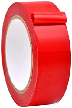 WOD VTC365 Red Vinyl Pinstriping Tape, 2 inch x 36 yds. for School Gym Marking Floor, Crafting, & Stripping Arcade1Up, Vehicles and More