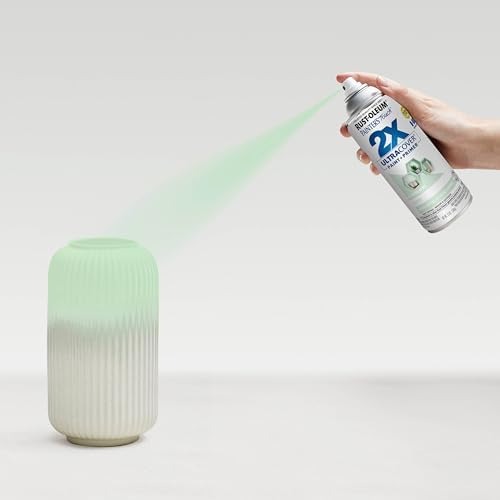 Rust-Oleum 329200-6PK Painter's Touch 2X Ultra Cover Spray Paint, 12 oz, Gloss Modern Mint, 6 Pack