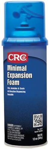 CRC-14077 Foam Sealant, 12 oz, Off-White/Yellow