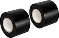 Maveek 2 Rolls Electrical Tape 2 Inch PVC Waterproof Repair Insulation Tape Roll Black Colored, for Outdoor Pipes or Windows in Winter Cold Weather, Self Adhesive Garage Door Workshop Tool Bag | Heavy Duty Vinyl Insulation & Auto Repair Tape, Waterproo...