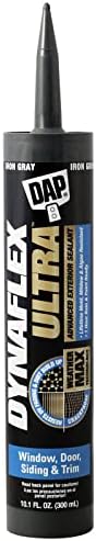 DAP Dynaflex Ultra Advanced Exterior Sealant, Iron Gray, 10.1 Oz (7079818215)