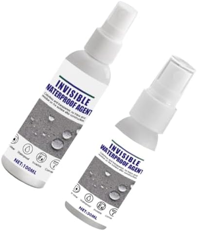 Alipis Waterproof Spray Glue Nano Coating Macromolecule Copolymer 2 Pcs 100ml Water Resistant Adhesive Coating for Roof and Exterior Wall Repair for Outdoor Use