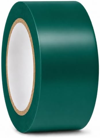 GGR Supplies T.R.U. CVT-536 Emerald Green Vinyl Pinstriping Dance Floor Tape: 2 in. Wide x 36 yds. Several Colors | Dance Floor Tape; Gym Lane Marking; Vehicle and Boat Pinstriping; Write-On Color Coding; Conformable, Water and Oil Resistant