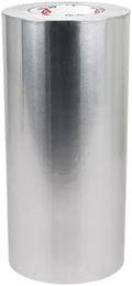 BOMEI PACK Aluminum Foil Tape,Heavy Duty Metal Duct Tape,High Temperature Silver Tape,Perfect for Sealing & Patching,HVAC,Air Ducts,Insulation and Metal Repair (12 Inch x 55 Yards)