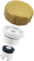 Anti-Siphon Industrial-control-valves Repair Kit， ASSE 1019-A Vacuum Breaker Check Valve Replacement Kits with Decorative Cover, Plastic Body,Plunger and O-Ring,1 Pack