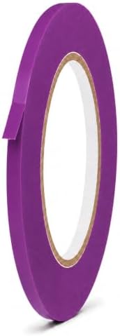 GGR Supplies CVT-536 Purple Vinyl Floor Marking Tape, 1/4 x 36 Yards | Dance Floor Tape; Gym Lane Marking; Vehicle and Boat Pinstriping; Write-On Color Coding; Conformable, Water and Oil Resistant