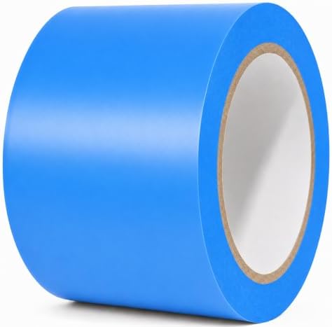 GGR Supplies CVT-536 Light Blue Vinyl Floor Marking Tape, 3 x 36 Yards | Dance Floor Tape; Gym Lane Marking; Vehicle and Boat Pinstriping; Write-On Color Coding; Conformable, Water and Oil Resistant