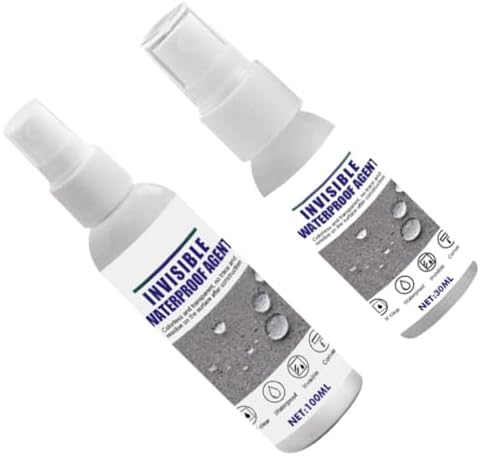 ABOOFAN 2 Pcs Waterproofing Glue Nano Spray Water Resistant Paint Macromolecule Copolymer Material for Roof Repairing, Portable and Practical Waterproof Agent