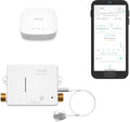 YoLink LeakStop 1-Channel for Toilets/Sinks, Auto Shutoff Valve & Leak Detector, Real-Time Monitoring, LoRa Long-Range, 2 AA Up to 5-Year Battery, App/SMS/Email Alerts – Hub Included
