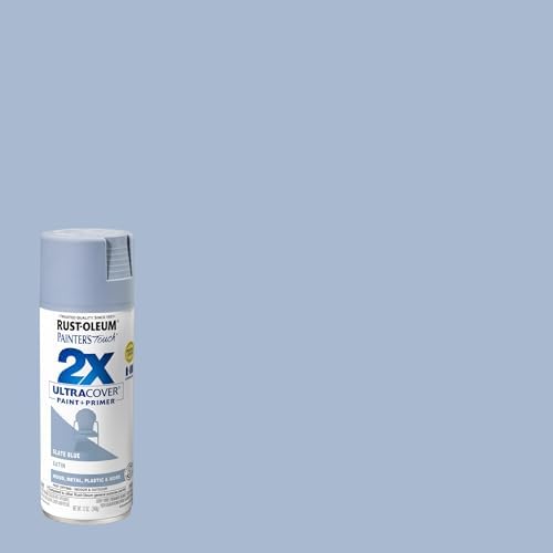 Rust-Oleum Painter's Touch 2X Ultra Cover Spray Paint, Satin Slate Blue
