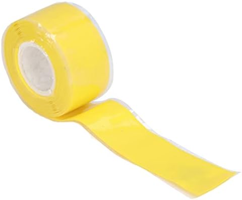 Rubber Tape, Hose Repair Tape 3 Meter Hose Tape for Leaking Hose Garden Hose Leak Repair Tape, Self Fusing Silicone Tape for Water Pipe Hose (Yellow)