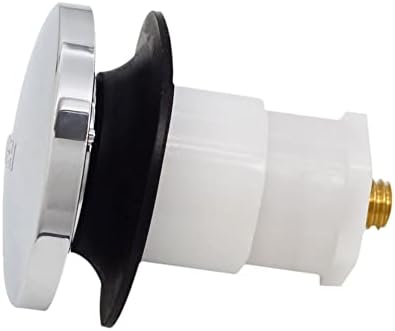 Westbrass 79338MOCP Replacement Tip-Toe Bathtub Drain Stopper with 3/8" Stem, Polished Chrome