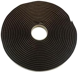 WRS 3/16" x 3/8" Double Sided Butyl Tape, 25 Ft, Black, for Windows & Doors | Creates a Waterproof, Mess Free Seal; Great for RVs, Automotive, Roofing & Joint Sealing; Rubber Adhesive; Sold Individually