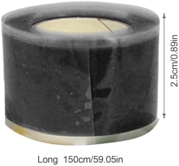 Silicone Self Fusing Tape Self-Adhesive Waterproof | Automotive Repair Tape for Plumbers Electricians Technicians Handymen Gardeners Athletes Home Garage Basement Workshop Gym