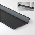 Waterproof Window Weather Bar,Flexible Self Adhesive Door and Window Drip Cap Rain Deflector,Self-Adhesive 135° Angle Seal,Prevents Leakage for Sliding Windows(W-4.5cm,L-200cm/78.7in/6.6ft)