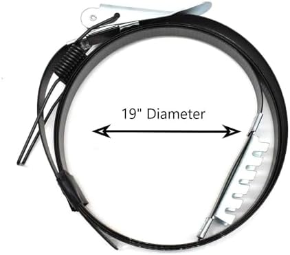 Big Horn 11774 19" Diameter Band Clamp Compatible With Oasis Dust Collectors
