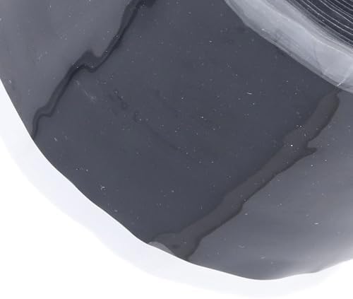 Cosiki Self Fusing Silicone Tape, Black Leak Seal Tape, Pipe Repair Wrap with 2.5mpa Tensile Strength, 50C to 260C, Ideal for Emergency Pipe Repair & Hose Fixation, 1.97inx16.4ft (Black)