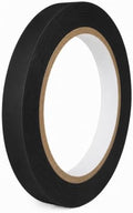 GGR Supplies CVT-536 Black Vinyl Floor Marking Tape, 1/2 x 36 Yards | Dance Floor Tape; Gym Lane Marking; Vehicle and Boat Pinstriping; Write-On Color Coding; Conformable, Water and Oil Resistant