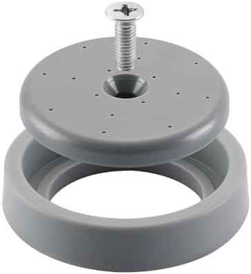 Replacement B-24K B-0107 Pre-Rinse Spray Valve Repair Kit for T&S Brass, Commercial Sink Sprayer Spray Face Bumper and Screw Repair Part, Grey