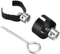 3-Piece Drain Auger Attachment Set 1-3/16" (30MM) for 4"-8" Pipe Cleaning – Includes Spiral Cutter, Grease Cutter, and Pin Key, Compatible with 1-1/4”,6/5” and 1-1/2”Cable