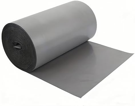 Waterproof Sealant Tape Self Adhesive Rubberized Asphalt Tape for RV Roof Metal Roof Corrugated Roof Leak Repair UV Resistant Heavy Duty Waterproofing Membrane (Gray, 393.7 InX 7.87 in)