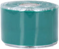 Cosiki Self Fusing Silicone Tape, Black Leak Seal Tape, Pipe Repair Wrap with 2.5mpa Tensile Strength, 50C to 260C, Ideal for Emergency Pipe Repair & Hose Fixation, 1.97inx16.4ft (Green)