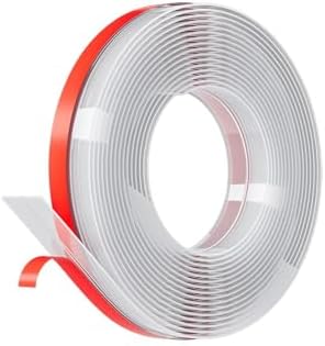 10FT Weather Stripping Door Seal - 1" Silicone Door Draft Seal Tape for Gaps Under Door Weatherstripping Sweep Stopper for Bottom of Shower Door/Sliding Glass Door