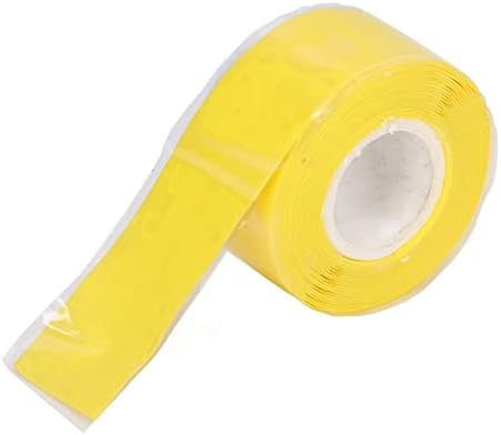 Rubber Tape, Hose Repair Tape 3 Meter Hose Tape for Leaking Hose Garden Hose Leak Repair Tape, Self Fusing Silicone Tape for Water Pipe Hose (Yellow)