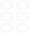 O-Ring Gasket Basin Sealing Ring Sink Gasket Inner Diameter 32mm Outer Diameter 38mm Suitable for Bathroom Push-Out washbasin Drain Plug 6pcs