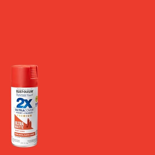 Rust-Oleum Painter's Touch 2X Ultra Cover Spray Paint, Burnt Sienna