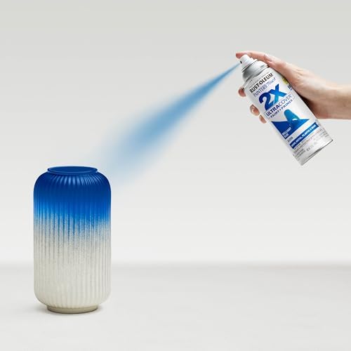 Rust-Oleum Painter's Touch 2X Ultra Cover Spray Paint, Gloss Brilliant Blue