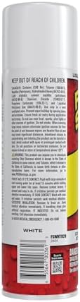 Flex Seal, 14 oz, 4-Pack, White, Stop Leaks Instantly, Waterproof Rubber Spray On Sealant Coating, Perfect for Gutters, Wood, RV, Campers, Roof Repair, Skylights, Windows, and More