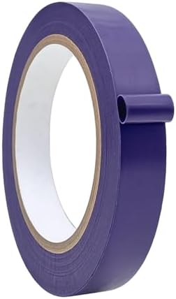 WOD VTC365 Purple Vinyl Pinstriping Tape, 3/4 inch x 36 yds. for School Gym Marking Floor, Crafting, & Stripping Arcade1Up, Vehicles and More