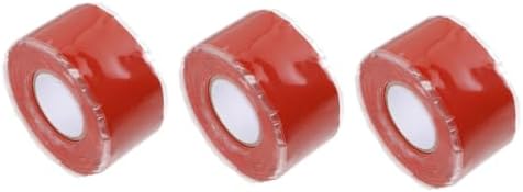 Zerodeko 3pcs Flexible Seal Tape for Pipes Self-Adhesive Repair Tape High-Pressure Leak Sealant for Plumbing Outdoor Use