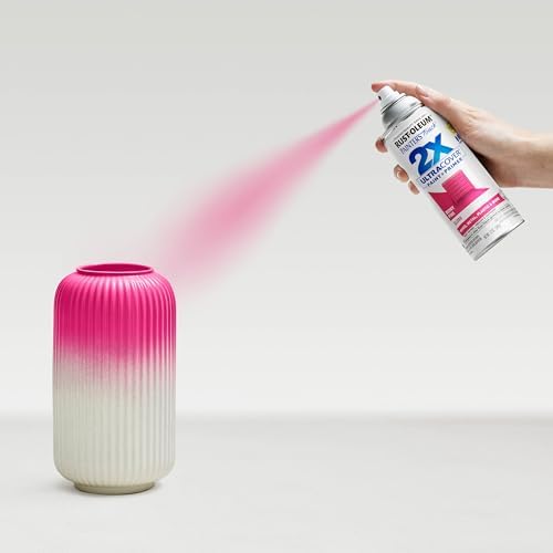 Rust-Oleum Painter's Touch 2X Ultra Cover Spray Paint, Gloss Berry Pink