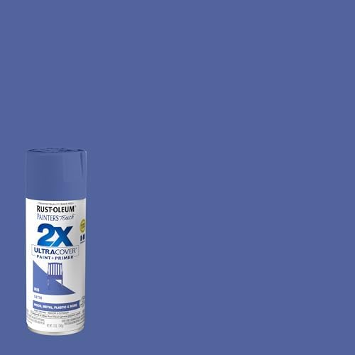Rust-Oleum Painter's Touch 2X Ultra Cover Spray Paint, Satin Iris