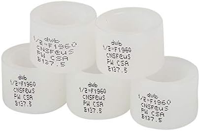 50 piece EFIELD 1/2 Inch F1960 Expansion Rings/Sleeves | for Pex A Piping System-EXP-RING005(50)