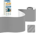 KING MOUNTAIN Self Adhesive Nylon Fabric Repair Tape, 4×63 Inches, Quick Down Jacket Repair Patch, Waterproof Outdoor Gear Patch Kit for Tent,Backpacks,Umbrella, Gloves, Sleeping Bag (Grey)