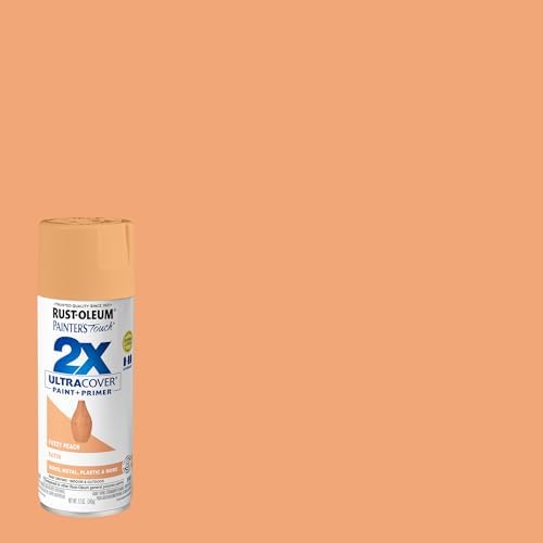 Rust-Oleum Painter's Touch 2X Ultra Cover Spray Paint, Fuzzy Peach